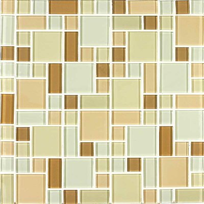 Constellation 11-3/4 x 11-3/4 Cristezza Glass Tile in Driftwood