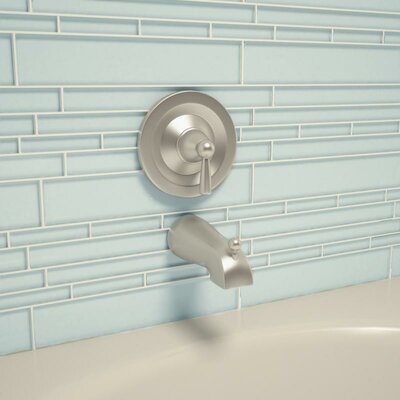Club 10-1/2 x 9-1/2 Cristezza Glass Tile in Baby Blue