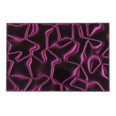 3D 12 x 8 Small Segment Glass Tile in Purple