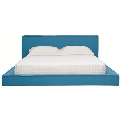 Dodu Bed Size: Twin, Upholstery: Aqua