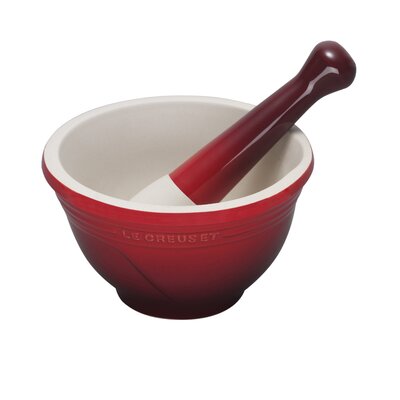 Le Creuset Mortar and Pestle Set in Cherry 