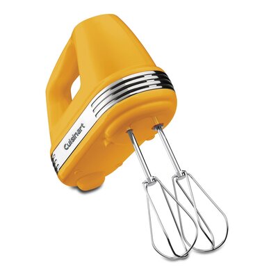  Cuisinart Power Advantage 5-Speed Hand Mixer, Yellow 