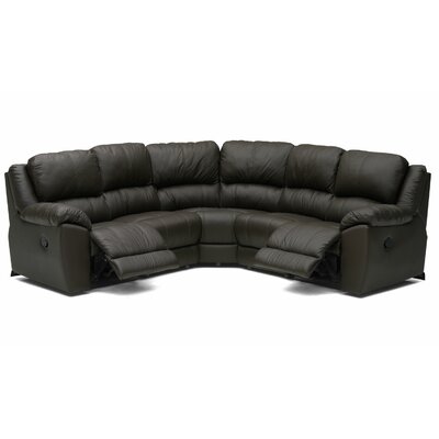 Benson Leather Reclining Sectional