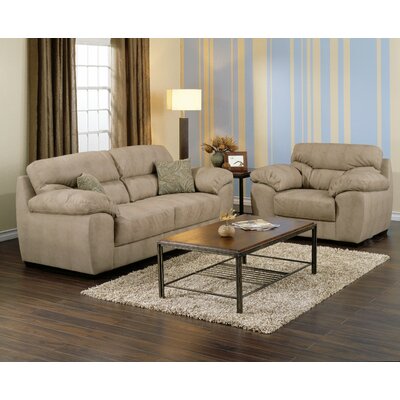 2 piece living room set on Furniture Ariane 2 Piece Fabric Living Room Set   70533 Fabric