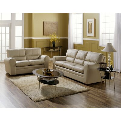 Cheap Leather Living Room Furniture on Palliser Furniture Raina 2 Piece Leather Living Room