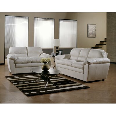 Astrid 2 Piece Leather Living Room Set