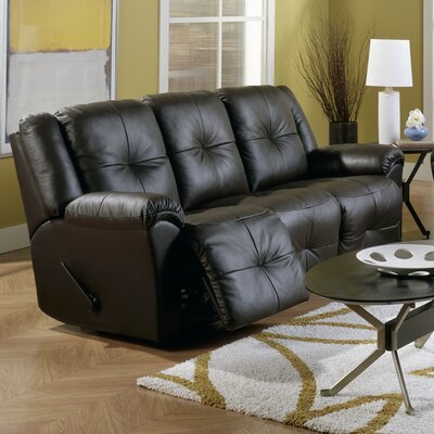 Buzz Leather Reclining Sofa