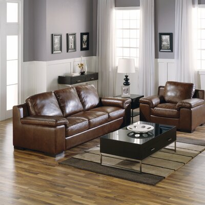 Vasari Leather Sofa