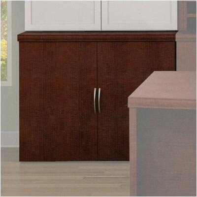 Unity Executive Series Wood Floating Double-Door Storage Cabinets