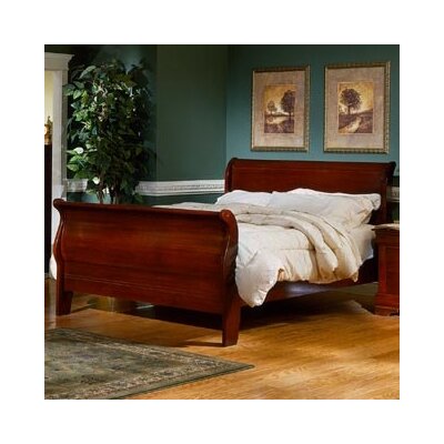 953 Series Sleigh Bed Size: King