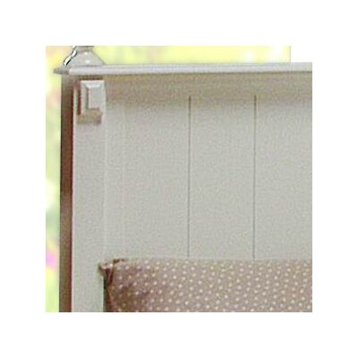 875 Series Panel Bed Size: King, Finish: White
