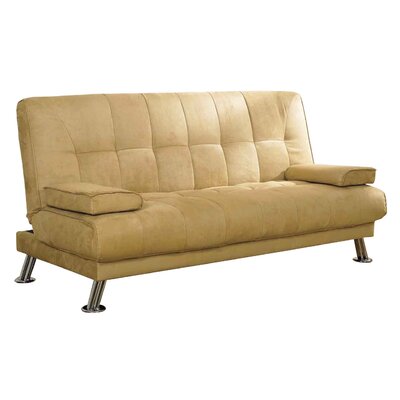 Leather Convertible Sofa  on Ore Convertible Sofa Bed With Chaise In Faux Leather   R8116cho