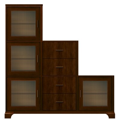 Ty Pennington Zoe Personal Storage Cabinet Cabinet Finish: Antique Black, Hardware Finish: Nickel