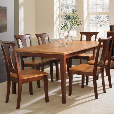 A-America Bristol Point 7 Piece Butterfly Leg Dining Table Set Best Price
