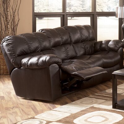 Valley Leather Reclining Sofa