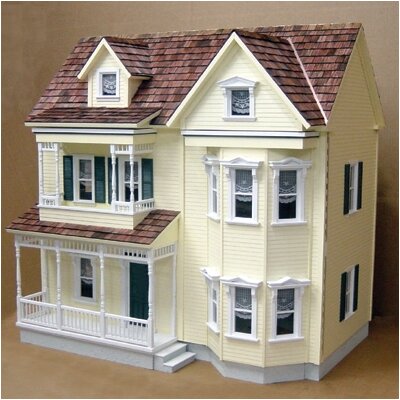 Front-Opening Country Victorian Dollhouse
