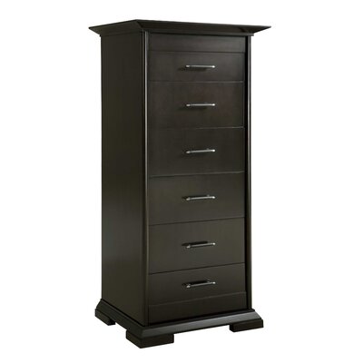 Broyhill Perspectives 6 Drawer Lingerie Chest in Graphite Finish