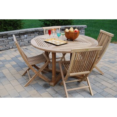 Teak Patio Dining  on Dining Set   1186 99 Beach Patio Balcony And Deck Features Set