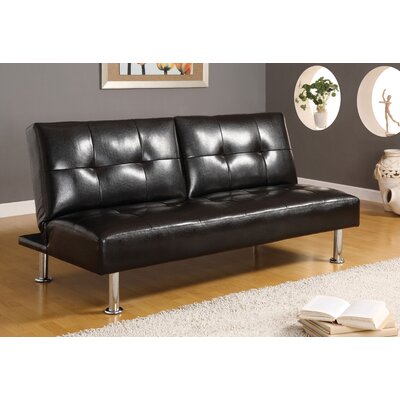 Hokku Designs Coronado Leatherette Convertible Sofa