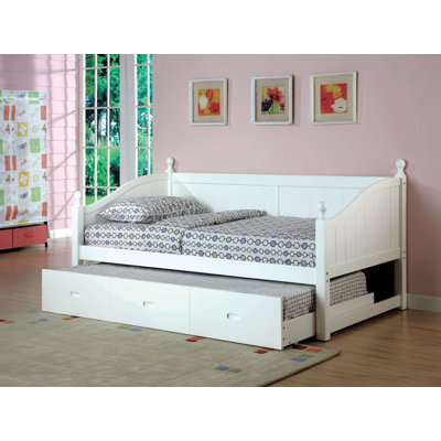Savannah Daybed with Trundle Finish: White