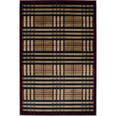  Accents Union Square Gold Rug Rug Size: 3'11