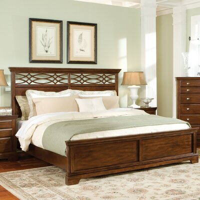 Woodmont Panel Bed in Cherry