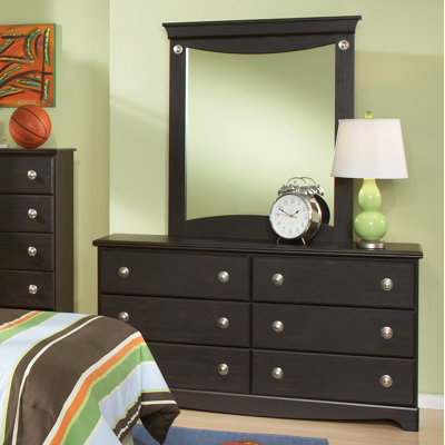 Carls Double Dresser and Mirror Set
