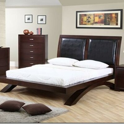 Raven Bed with Padded Headboard