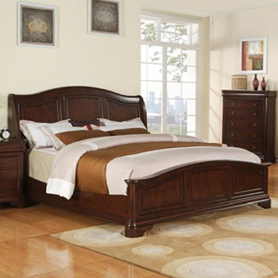 Cameron Bed with Padded Headboard