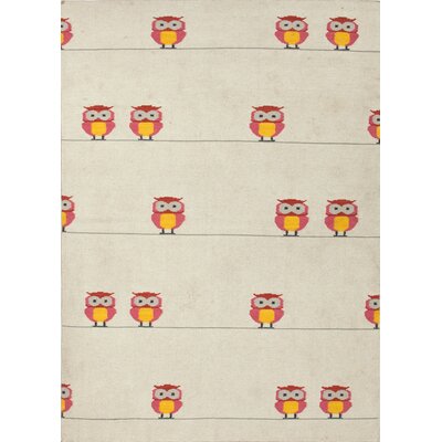 Royal Rugs Maroc Antique White Owl's Well Novelty Rug