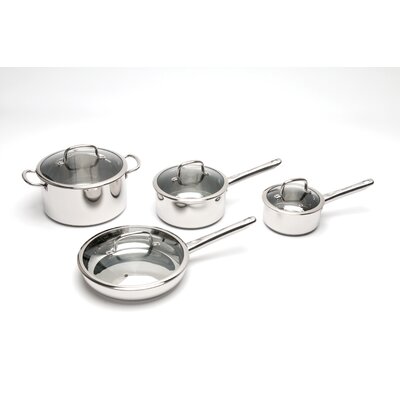  BergHOFF Boreal 8 Piece Stainless Steel Cookware Set 