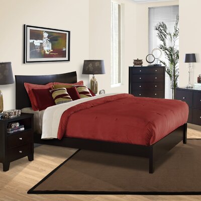 Lifestyle Solutions Canova Eastern King Bed - Cappuccino