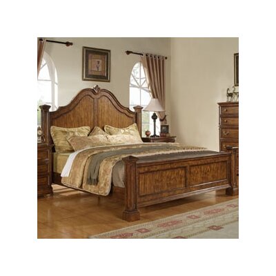 Avonlea Panel Bed in Distressed Normandy