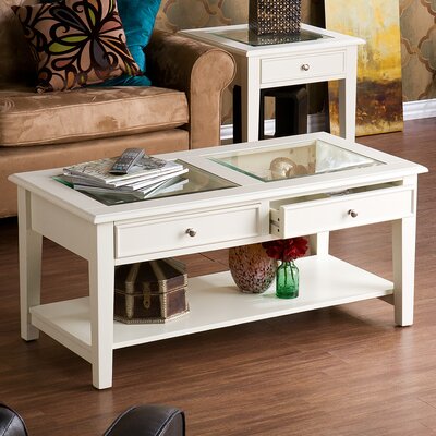 Coffee Table: Pacific Cocktail Table - White