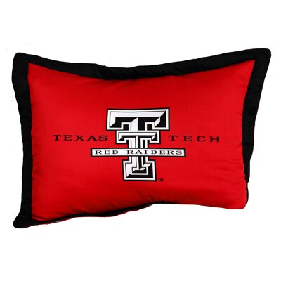 College Covers TTUSH Texas Tech Printed Pillow Sham