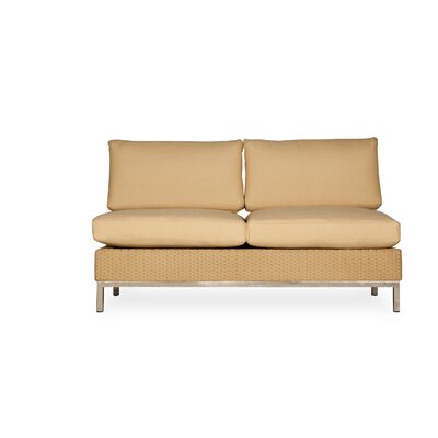Elements Armless Settee Loveseat Sectional Piece with Cushions
