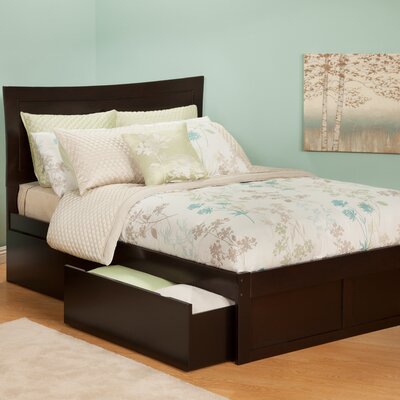Atlantic Furniture Urban Lifestyle Metro Bed with 2 Bed Drawer Sets