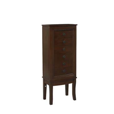 Linon Home Decor Products Molly Jewelry Armoire