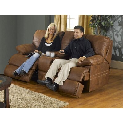 Ranger Reclining Loveseat w/Console Cupholders and Storage