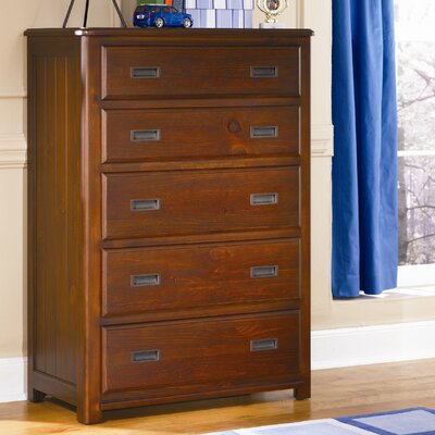 Lea 906-151 Dillon Drawer Chest in Brown Cherry