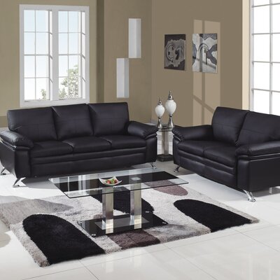  Bonded Leather Furniture on American Furniture Thomas Bonded Leather Sofa And Loveseat Set In