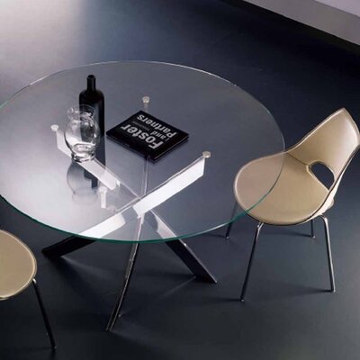 Barone 3 Piece Round Dining Table with Shark Chairs