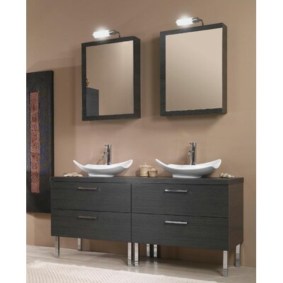 Aurora 30.4 Bathroom Vanity Set Finish: Gray Oak