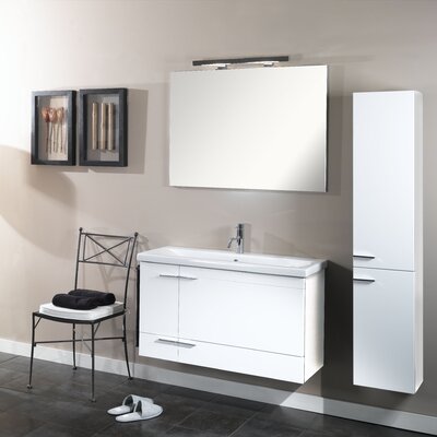 Iotti by Nameeks Simple NS7 38.3 Wall Mounted Bathroom Vanity Set