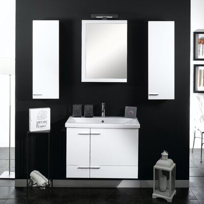 Iotti by Nameeks Simple 30.4 NS9 Wall Mounted Bathroom Vanity Set