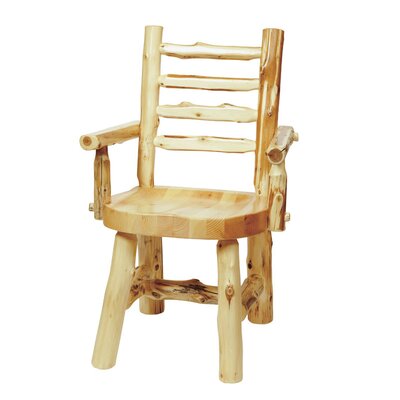 Traditional Cedar Log Arm Chair