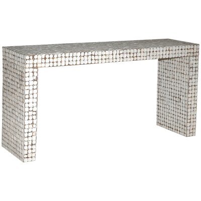 Cassy Console Table Color: White