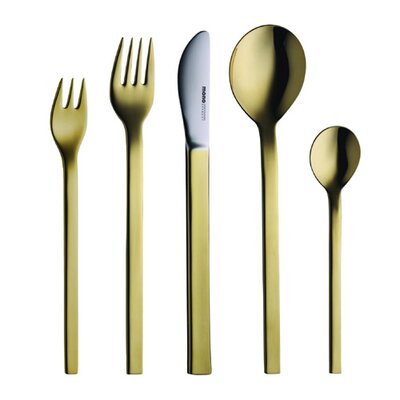 Mono-A Edition 50 Goldplated 5-Piece Set by Peter Raacke