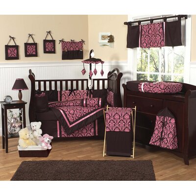 Sweet Jojo Designs Cheetah Girl Pink and Brown Decorative Accent Throw Pillow 