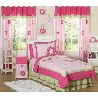 Pink Bedding Full on Pink Green Kid Bedding Collection   Flower Pink Green Kid Bedding